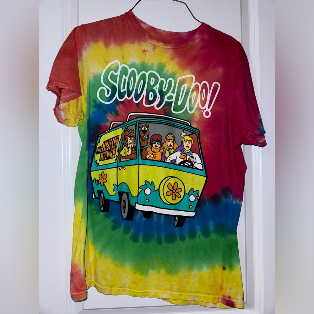 Tie Dye Scooby Doo tee